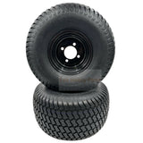 Set of 2 - Tire 20x10.00 - 8 Tire and Rim Compatible with Wright Stander - Fab Heavy Parts