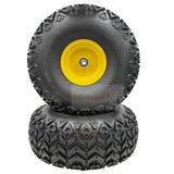 Set of 2 - Tire 22.5x10 - 8 Front Wheel Assembly Fits for Gator M118820 AM143568 - Fab Heavy Parts