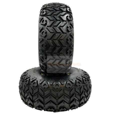 Set of 2 - Tire 22.5x10 - 8 Front Wheel Assembly Fits for Gator M118820 AM143568 - Fab Heavy Parts