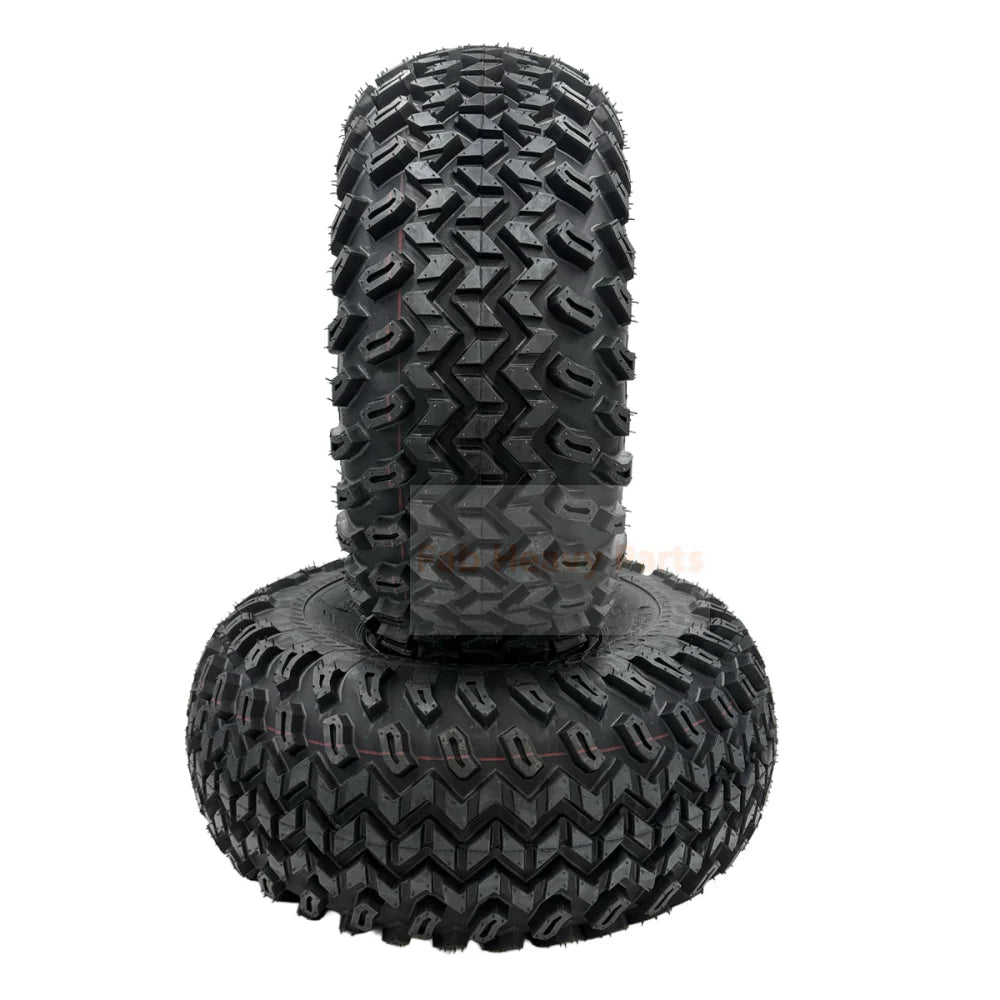 Set of 2 - Tire 22x11.00 - 8 4 Ply Golf Cart Wheel Assembly - Fab Heavy Parts