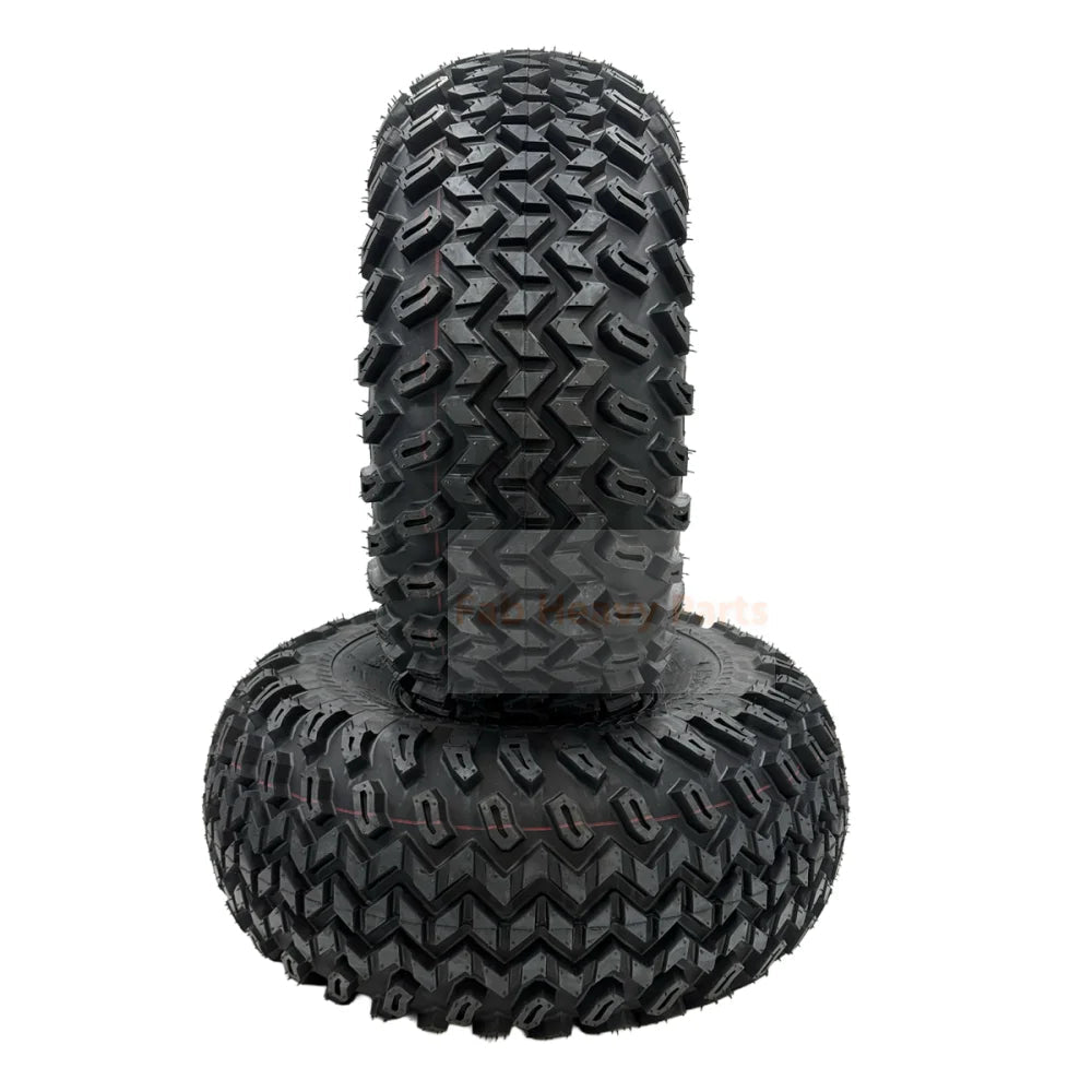 Set of 2 - Tire 22x11.00 - 8 4 Ply Golf Cart Wheel Assembly - Fab Heavy Parts