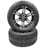 Set of 2 - Tire 23x10.50 - 14 Prowler Aluminum Wheel Assembly - Fab Heavy Parts