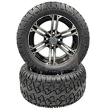 Set of 2 Tire 23x10.50 - 14 Prowler Aluminum Wheel Assembly - Fab Heavy Parts