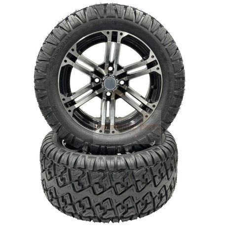 Set of 2 Tire 23x10.50 - 14 Prowler Aluminum Wheel Assembly - Fab Heavy Parts