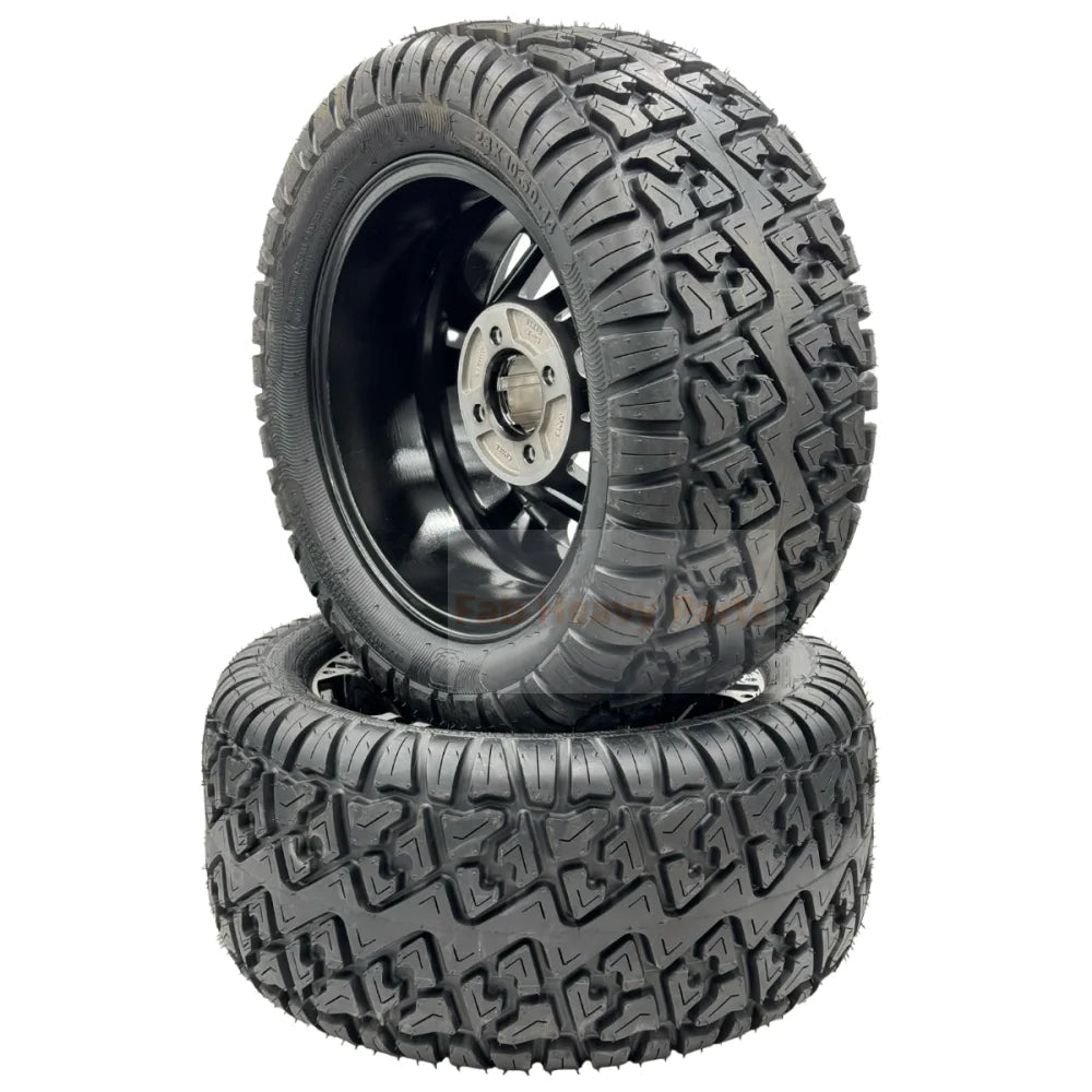 Set of 2 - Tire 23x10.50 - 14 Prowler Aluminum Wheel Assembly - Fab Heavy Parts