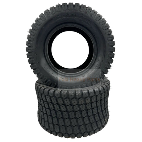 Set of 2 Tire 24x12.00 - 12 4Ply Lawn Mower Tires Fits for JD Mowers and More - Fab Heavy Parts