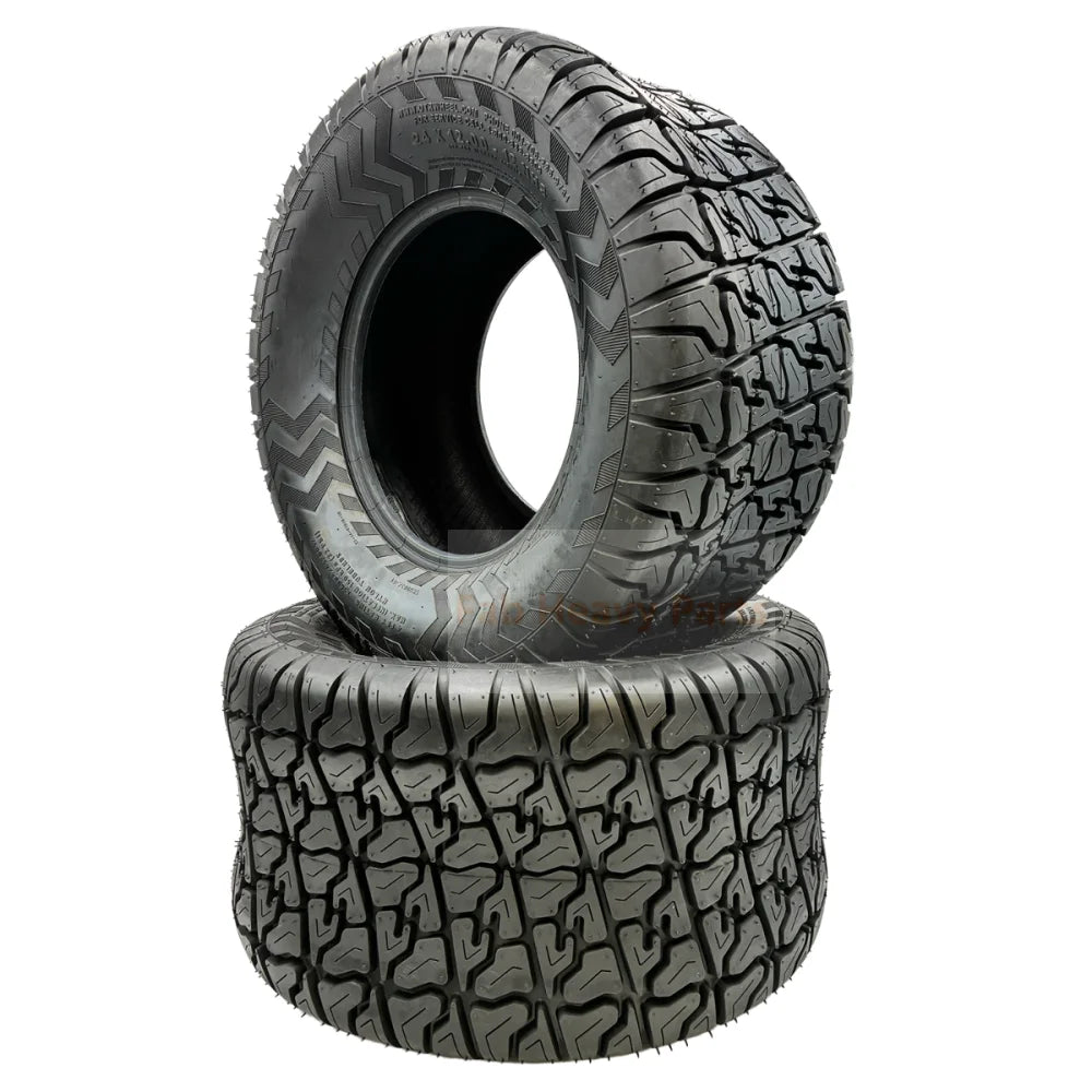 Set of 2 - Tire 24x12.00 - 12 Zero T II Tire - Fab Heavy Parts