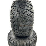 Set of 2 - Tire 26x12.00 - 12 4 Ply Reaper Turf Wheel Assembly - Fab Heavy Parts