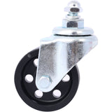 Set of 4 Heavy Duty 4 Tire Wheel Dolly Car Stakes 6000lbs Capacity - Black - Fab Heavy Parts