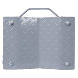 Set of 4 Heavy Duty 4 Tire Wheel Dolly Car Stakes 6000lbs Capacity - Gray Steel - Fab Heavy Parts