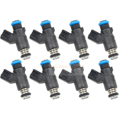 Set of 8 50lb/hr Truck Fuel Injectors L96 Flex Fuel 46mm Injectors 12613412 Fits for GM V8 Engines - Fab Heavy Parts