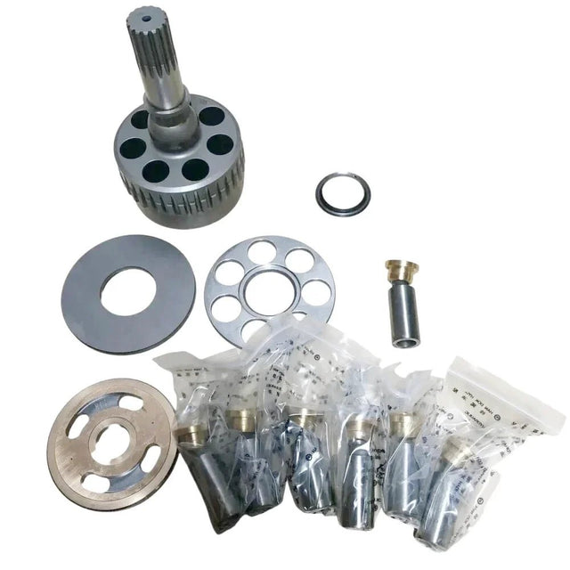 SG015 / MFB30 Swing Motor Rebuild Kit – Cylinder Block, Piston Shoes, Valve Plate & More - Fab Heavy Parts