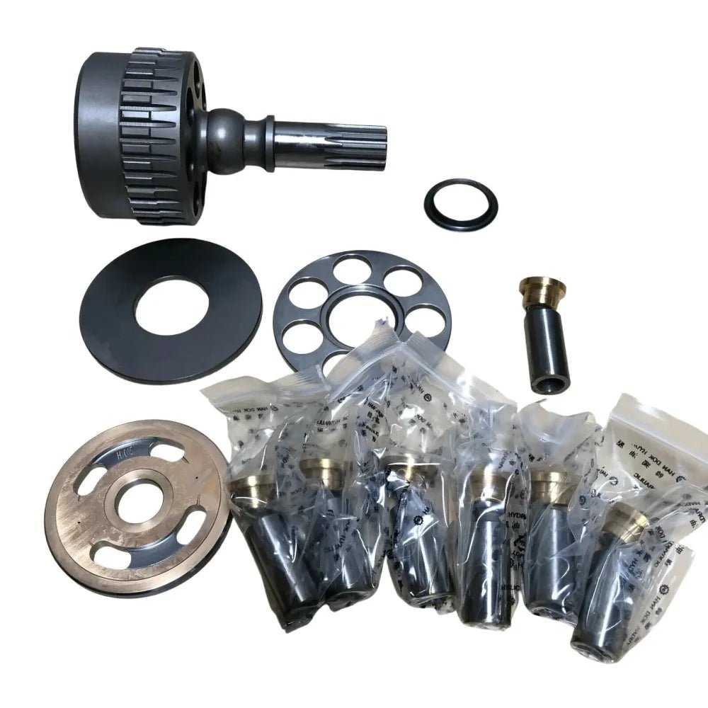 SG015 / MFB30 Swing Motor Rebuild Kit – Cylinder Block, Piston Shoes, Valve Plate & More - Fab Heavy Parts