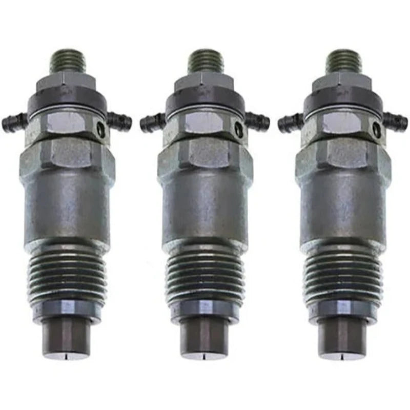 3 PCS Fuel Injector 3974254 for Kubota Engine D750 D1402 V1702 V1902 Aftermarket Replacement For Bobcat 743 643 645 231 225 331 1600