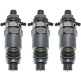 3 PCS Inyector de combustible 3974254 para Kubota Engine D750 D1402 V1702 V1902 Se adapta a Bobcat 743 643 645 231 225 331 1600