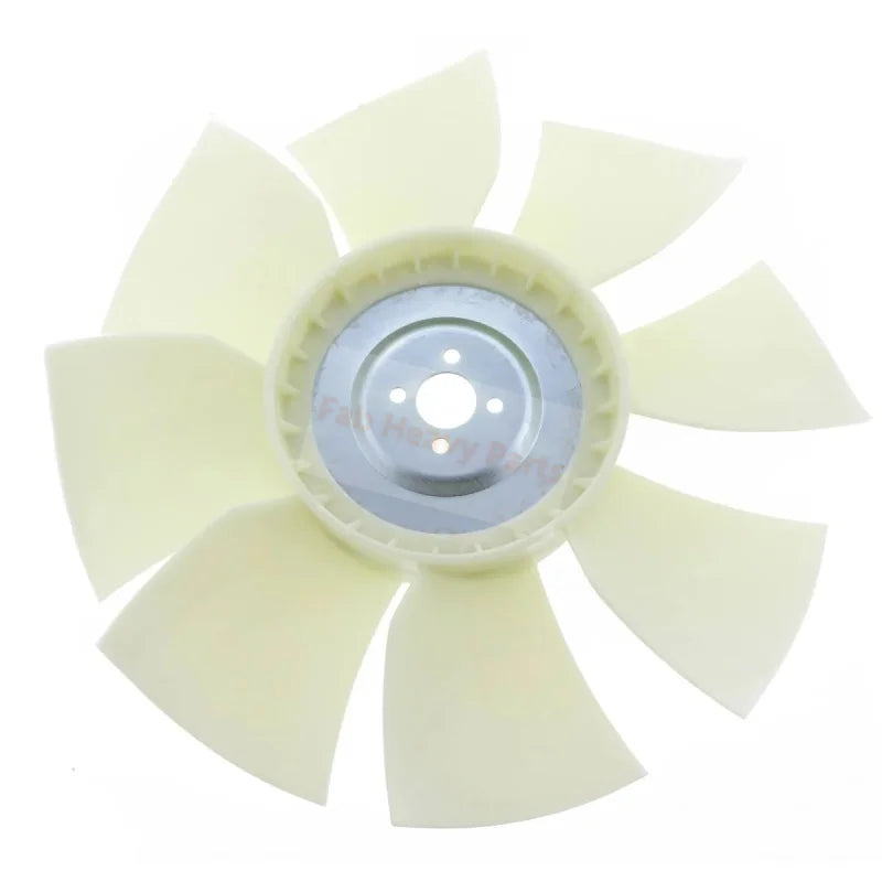 Cooling Fan Blade YM123945-44750 Fits for Komatsu PC95R-2 PC110R-1 PW95R-2 PW110R-1 Excavator