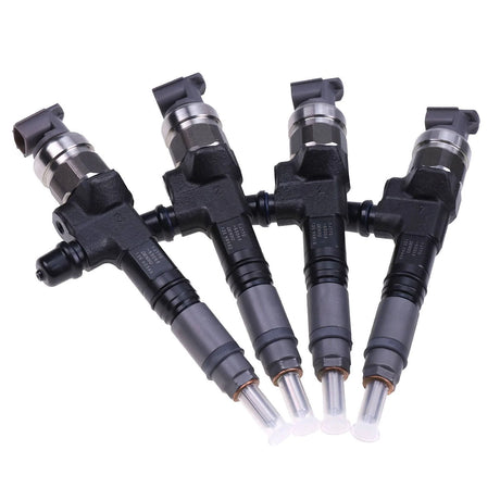 4 PCS Fuel Injector 1J770-53050 1J770-53070 1J770-53074 1J770-53051 295050-1980 for Kubota Engine V3307-CR-TE4 V3307 Tier 4