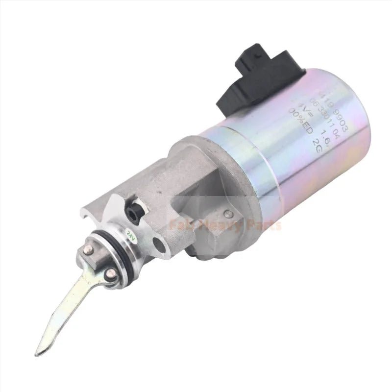 Shutoff Solenoid 02113791 for Deutz Engine BF4M1013C BF4M1013E BF4M1013FC BF6M1013C BF6M1013E BF6M1013FC - Fab Heavy Parts