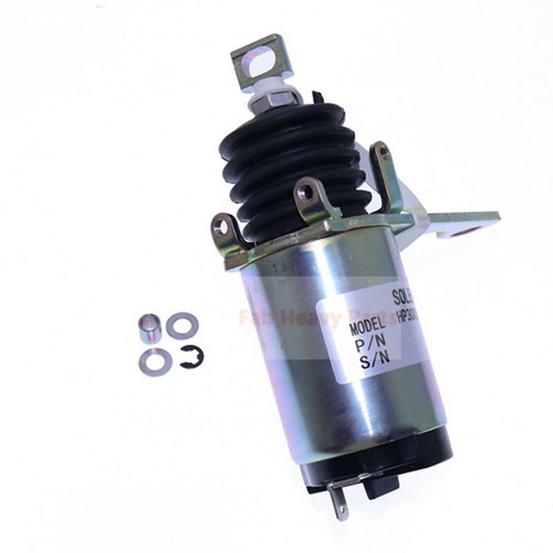 Shutoff Solenoid 139 - 8247 1398247 Fits for Caterpillar CAT Engine C - 9 C9 3126E C7 Excavator 305.5 306 307B 307C 307D 308C - Fab Heavy Parts