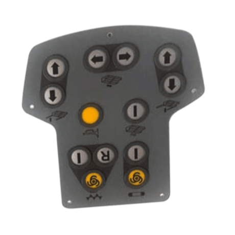 Side Control Box Key Board Assembly 2134306 for Vogele S1800 - 2 S2100 - 2 Paver - Fab Heavy Parts