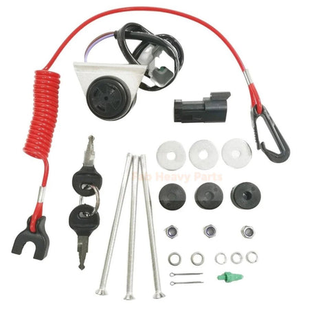 Side Mount Remote Control Box Push To Open 5006180 Fits for Johnson/ Evinrude/ OMC/ BRP - Fab Heavy Parts