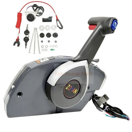 Side Mount Remote Control Box Push To Open 5006180 Fits for Johnson/ Evinrude/ OMC/ BRP - Fab Heavy Parts