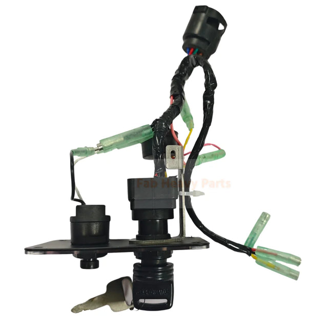 Panneau de commutateur de clé de contact de moteur unique 704-82570-08, adapté au hors-bord Yamaha