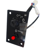 Single Outboard Ignition Switch Panel Assembly 37100 - 98J07 Fits for Suzuki 4 - Stroke DF115 DF140 DF150 DF175 DF200 DF250 DF300 DF325 DF350 115 - 350HP - Fab Heavy Parts