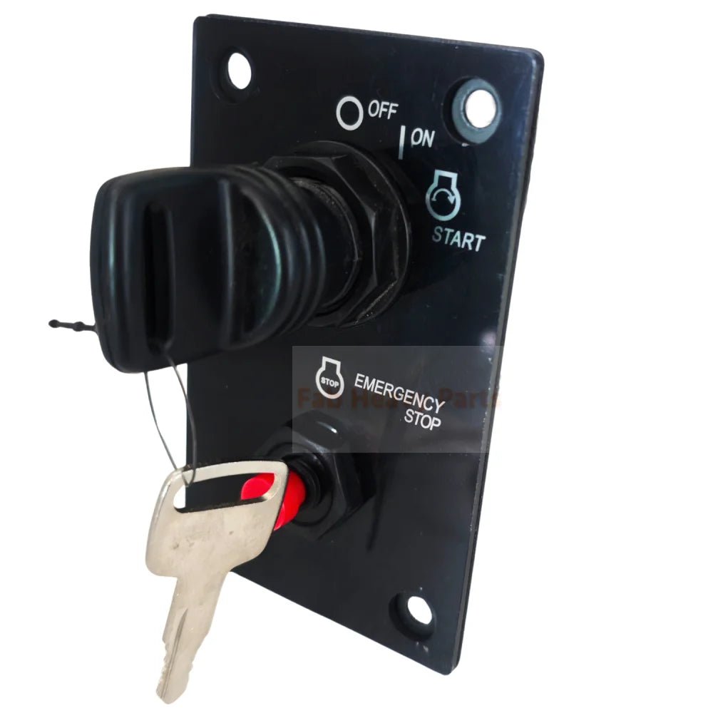 Single Outboard Ignition Switch Panel Assembly 37100 - 98J07 Fits for Suzuki 4 - Stroke DF115 DF140 DF150 DF175 DF200 DF250 DF300 DF325 DF350 115 - 350HP - Fab Heavy Parts