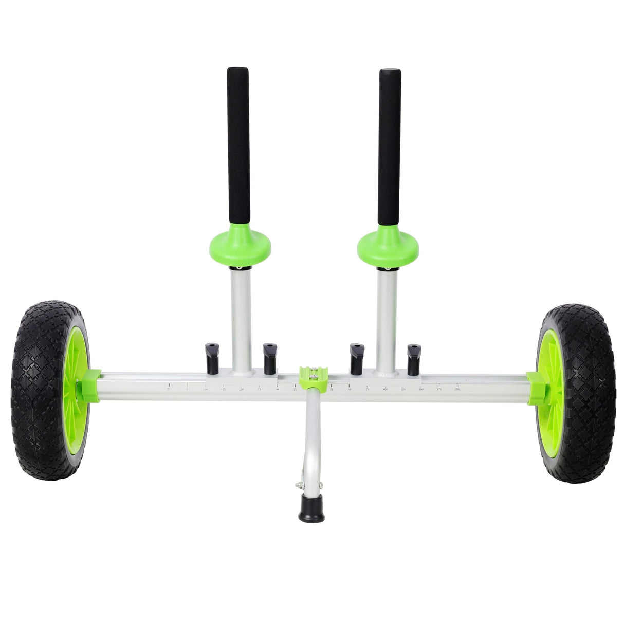 Sit On Top Kayak Cart Heavy - Duty Plug - in Kayak Cart Dolly with 10 Inch PU Wheels Width Adjustable - Fab Heavy Parts