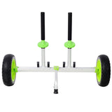 Sit On Top Kayak Cart Heavy - Duty Plug - in Kayak Cart Dolly with 10 Inch PU Wheels Width Adjustable - Fab Heavy Parts