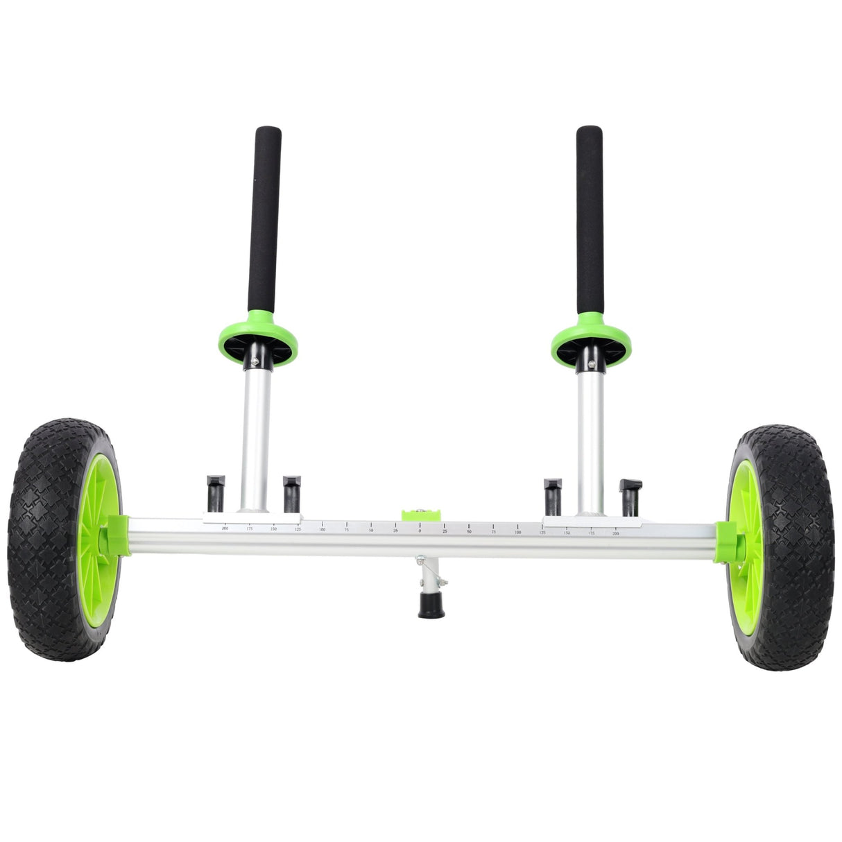 Sit On Top Kayak Cart Heavy - Duty Plug - in Kayak Cart Dolly with 10 Inch PU Wheels Width Adjustable - Fab Heavy Parts