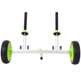 Sit On Top Kayak Cart Heavy - Duty Plug - in Kayak Cart Dolly with 10 Inch PU Wheels Width Adjustable - Fab Heavy Parts