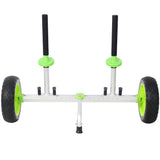 Sit On Top Kayak Cart Heavy - Duty Plug - in Kayak Cart Dolly with 10 Inch PU Wheels Width Adjustable - Fab Heavy Parts