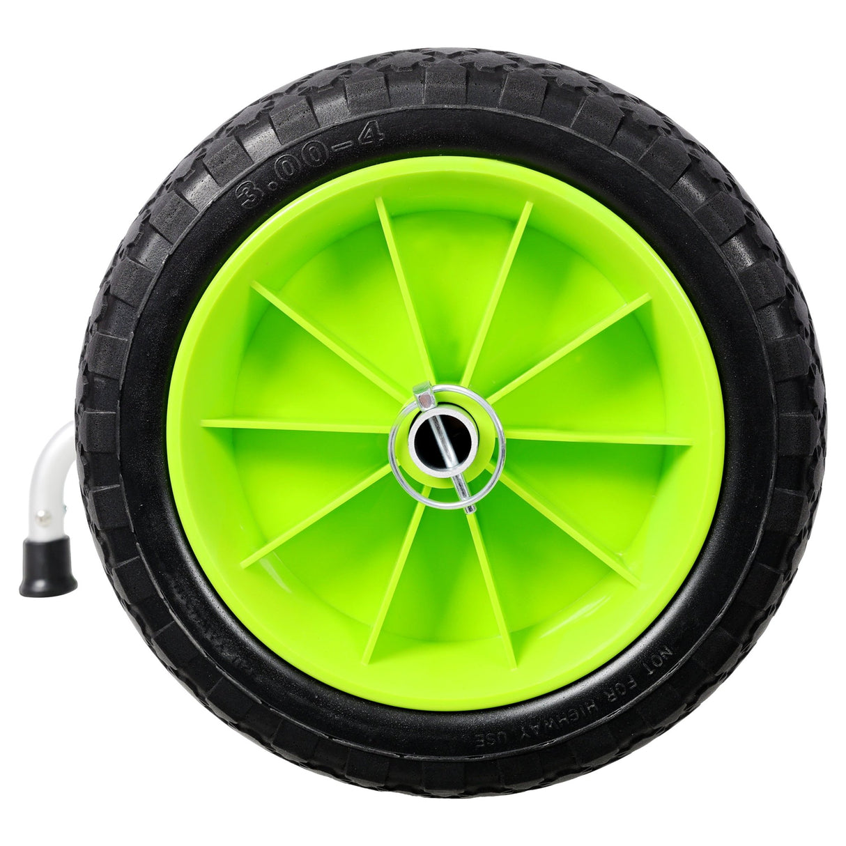 Sit On Top Kayak Cart Heavy - Duty Plug - in Kayak Cart Dolly with 10 Inch PU Wheels Width Adjustable - Fab Heavy Parts