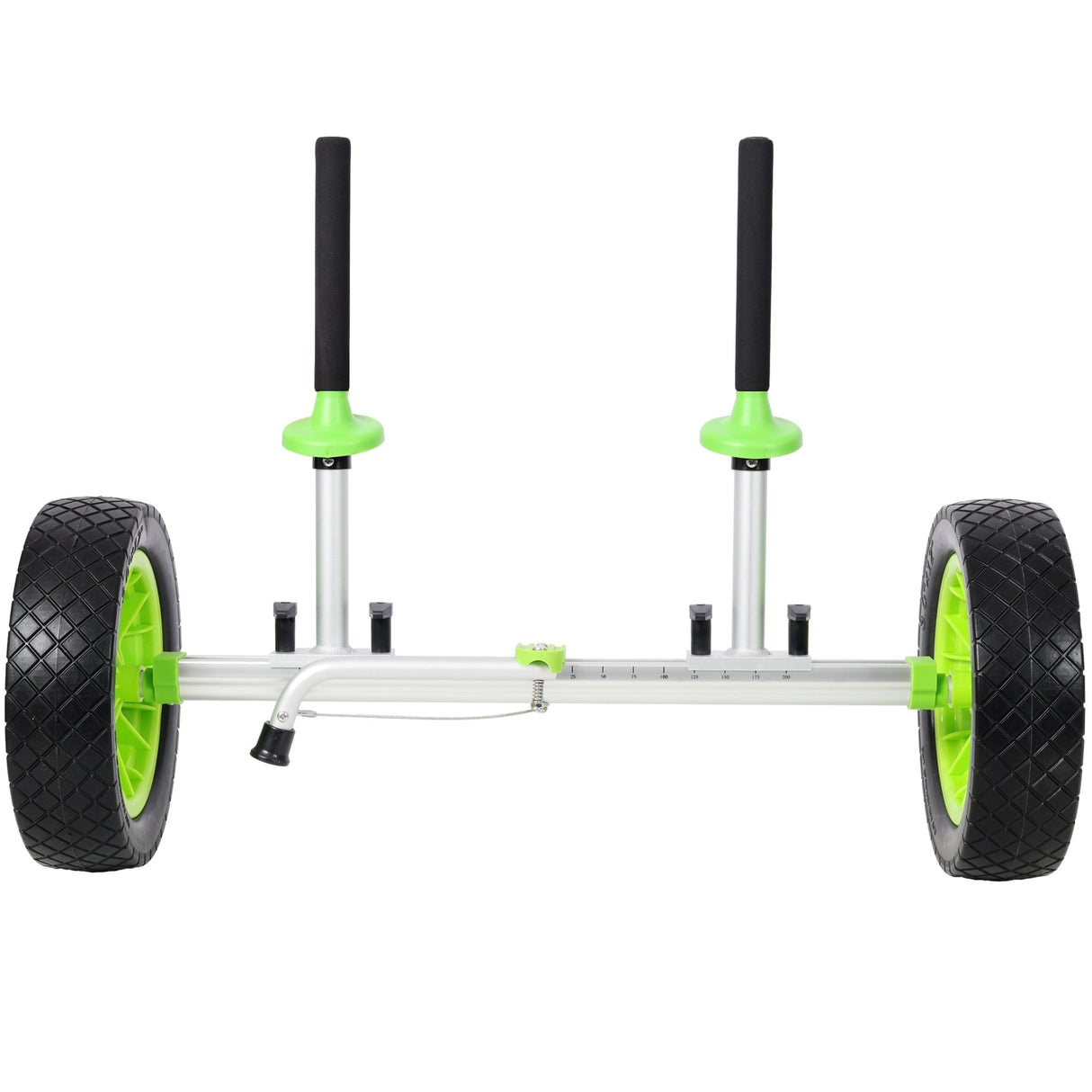 Sit On Top Kayak Cart Heavy - Duty Plug - in Kayak Cart Dolly with 12 Inch Solid Wheel Width Adjustable - Fab Heavy Parts