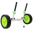 Sit On Top Kayak Cart Heavy - Duty Plug - in Kayak Cart Dolly with 12 Inch Solid Wheel Width Adjustable - Fab Heavy Parts