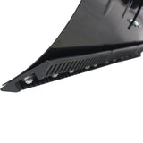 Snow Shovel Pusher with Wheels Cushioned Adjustable Angle Handle Removal Tool 29" Blade 10" Wheels Black - Fab Heavy Parts