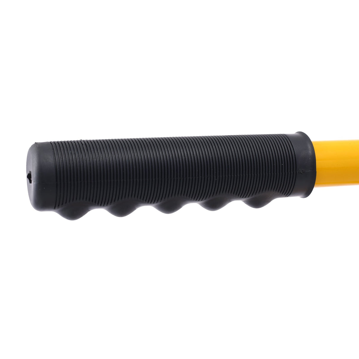 Snow Shovel with Wheels Cushioned Adjustable Angle Handle 29" Blade 10" Wheels - Yellow - Fab Heavy Parts