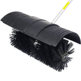 Snow Sweeper Gasoline Powered Broom Sweeper 52CC 2 Stroke Brush 21x10" EPA - Fab Heavy Parts