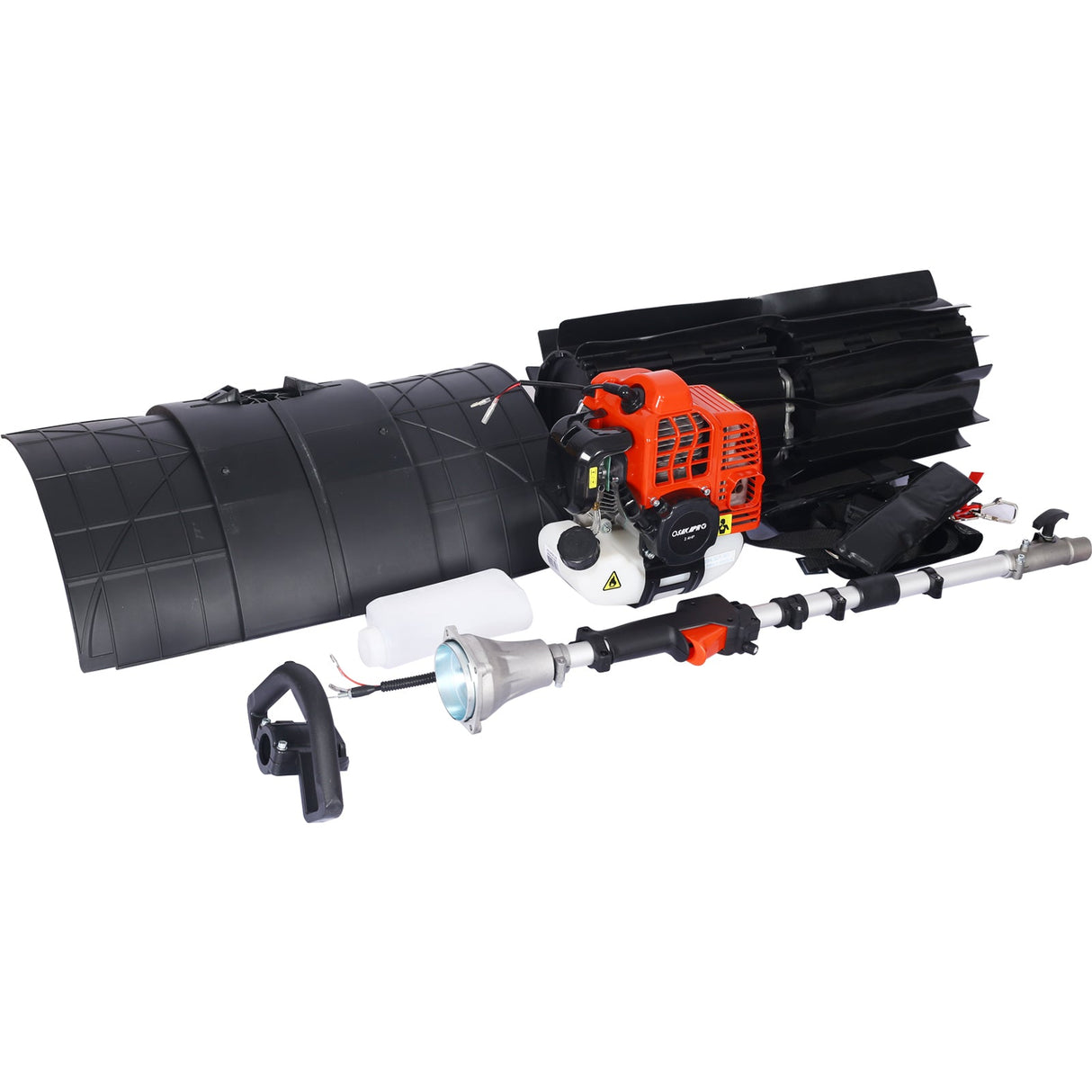 Snow Sweeper Gasoline Powered Paddle Pro 52CC 2 Stroke 27.2x10.4" EPA - Fab Heavy Parts