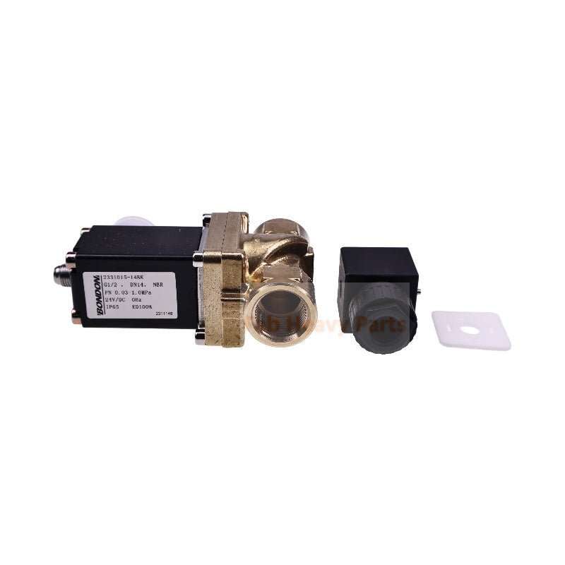 Solenoid Valve 100008870 11482274 Fits for Compair Air Compressor - Fab Heavy Parts