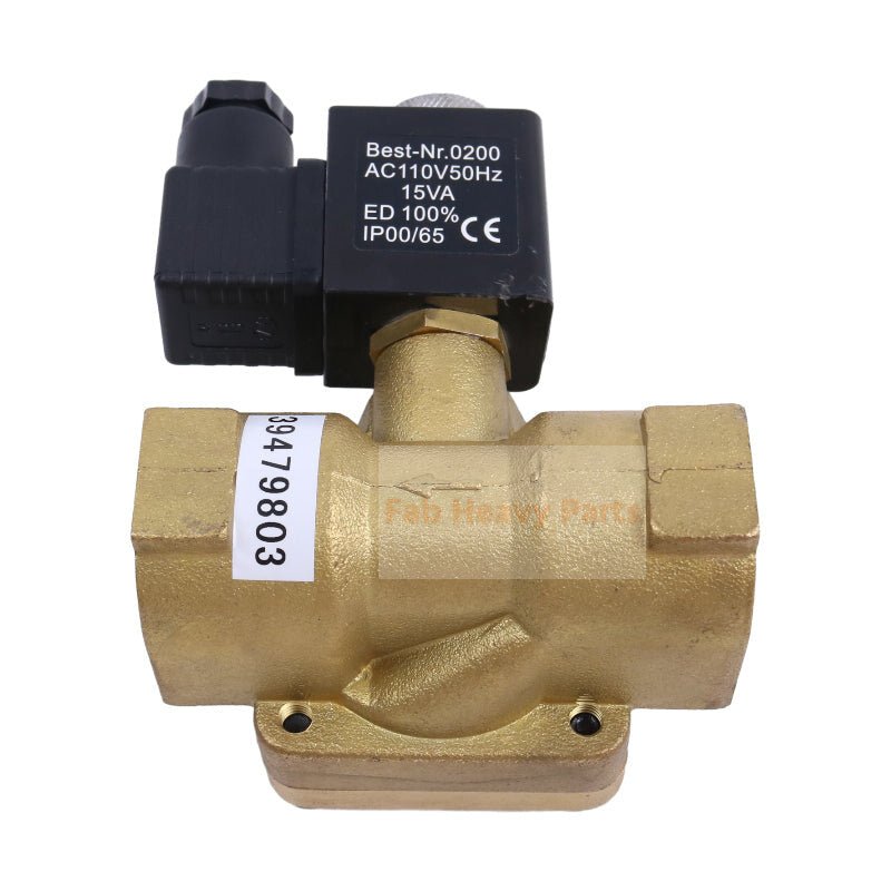 Solenoid Valve 39479803 Fits for Ingersoll Rand Air Compressor - Fab Heavy Parts
