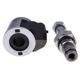Solenoid Valve AT195142 Fits for John Deere Engine 6068 4045 Loader 310G 310SJ 315SJ 325J 710G 710J - Fab Heavy Parts