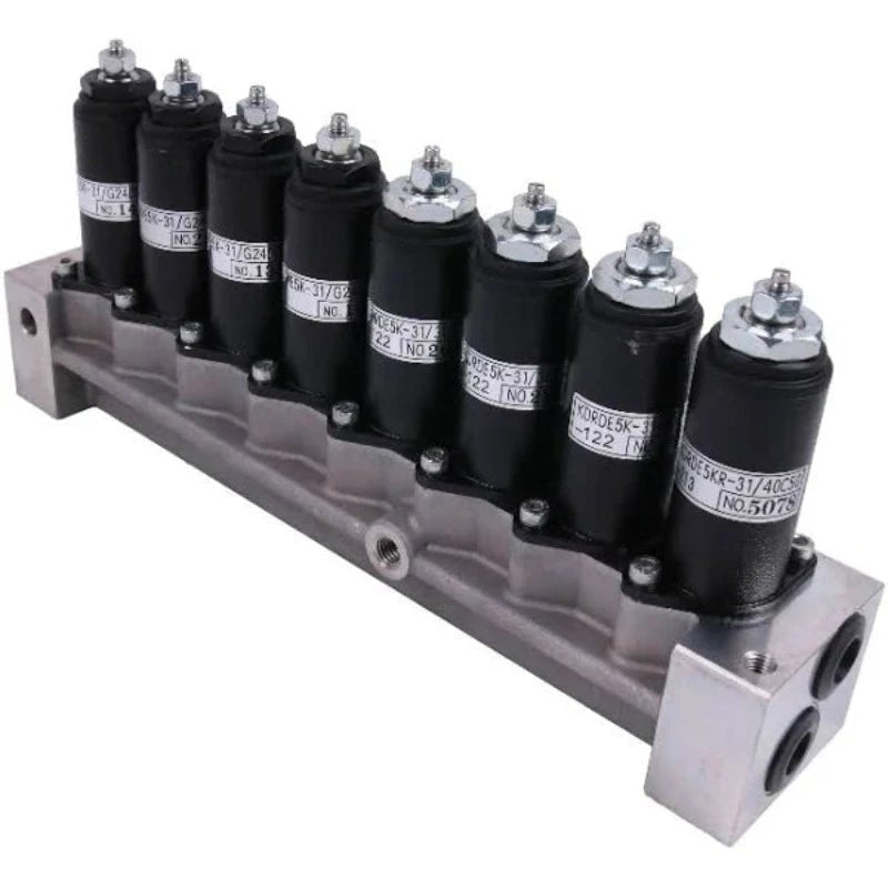 Solenoid Valve YN35V00047F1 Fits for New Holland Excavator E175B E215B E235BSR E235BSRLC E235BSRNLC - Fab Heavy Parts