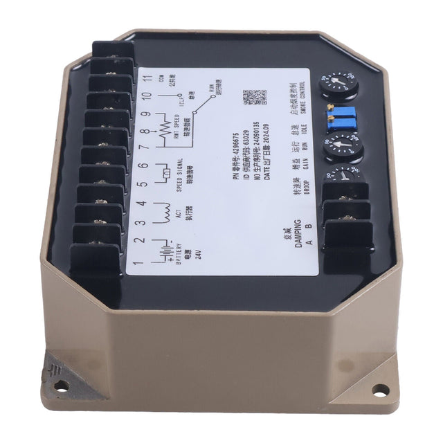 Speed Control Board 4914091 4296675 Fits for Cummins Engine KTA19 KTA38 KTA50 Generator - Fab Heavy Parts