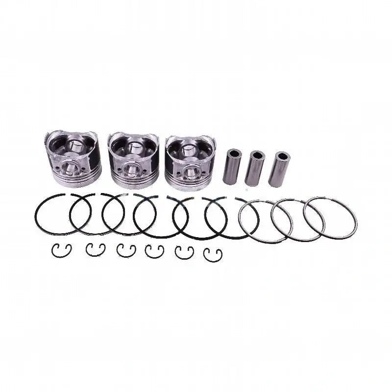 Standard 67mm Piston & Piston Ring Set for Kubota Engine D722 Tractor G1900 GF1800 TG1860 B7300 B7400 Excavator K008 - Fab Heavy Parts