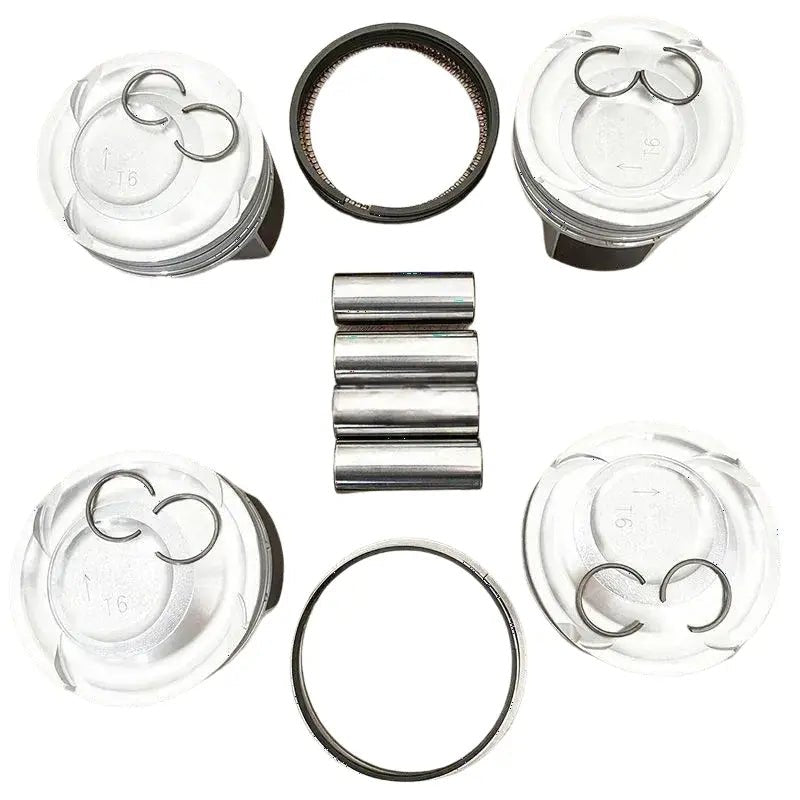 Standard Piston Kit with Ring 23041-2BAB0 for Hyundai Veloster Kia Forte5 SX 1.6L L4 - Fab Heavy Parts