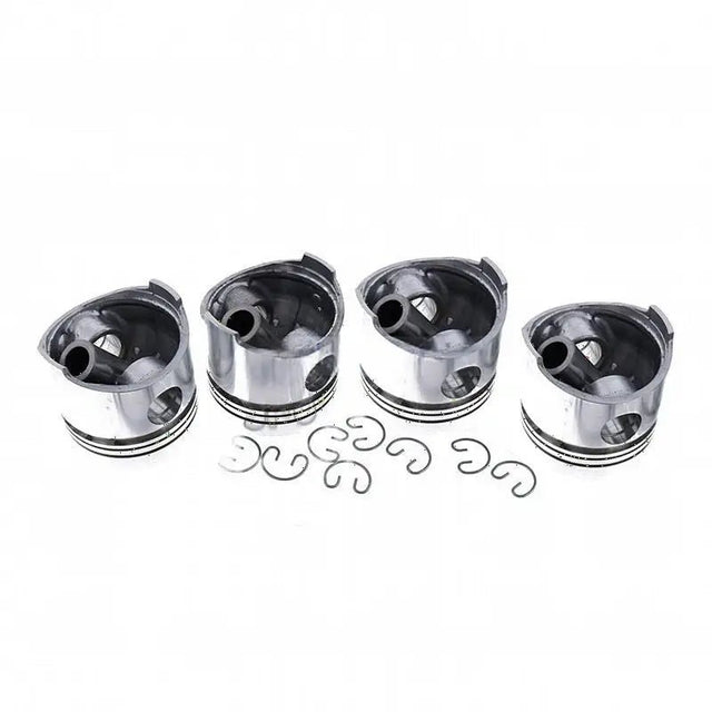 Standard Piston & Pin Set MD009581 for Mitsubishi Engine 4G33 Forklift FG10 FG15 FG18 FGC10 FGC15 - Fab Heavy Parts