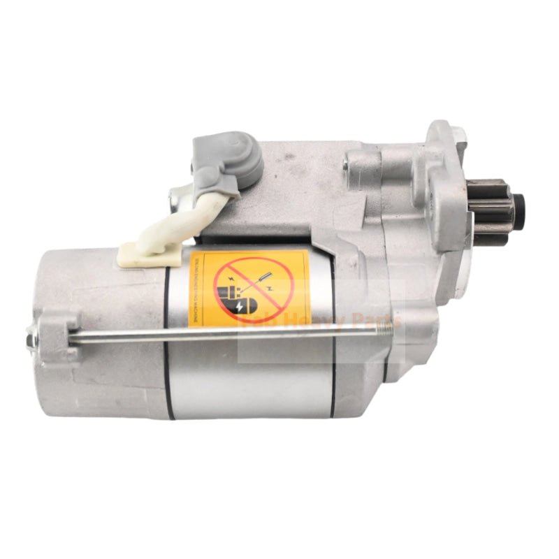 Starter 1J730 - 63010 for Kubota Loader SSV65 SSV65C Excavator U48 U55 - Fab Heavy Parts
